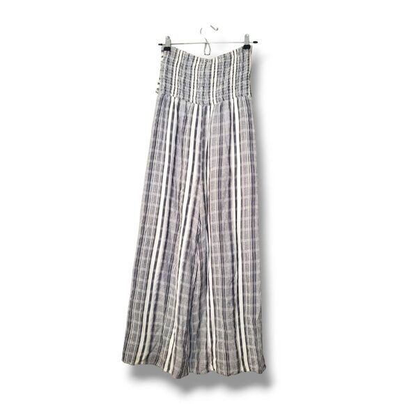 L*Space Riri Strapless Wide Leg Relaxed Jumpsuit Sz M - Picture 13 of 16